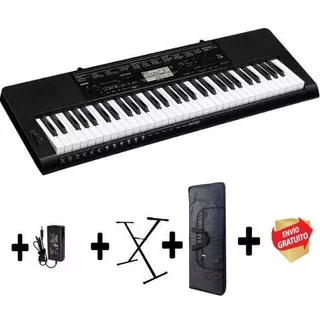 Teclado Casio Ctk3500 5 Octavas Sensitivo Soporte Funda Cuot