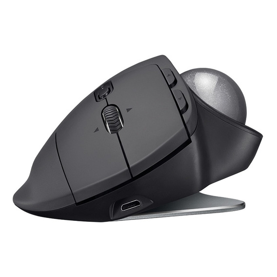 Mouse Trackball Inalambrico Logitech Mx Ergo Pc Mac Bluetooth Recargable Multidevice