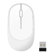 Mouse Sem Fio Recarregável Para Tablet, iPad Ou Pc - Branco