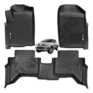 Set De Pisos Calza Perfecto Mitsubishi L200 2014