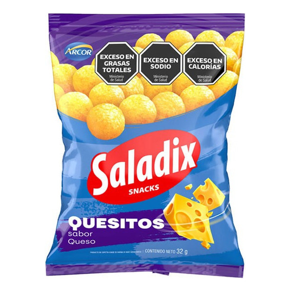 Saladix Quesitos Snack Chico
