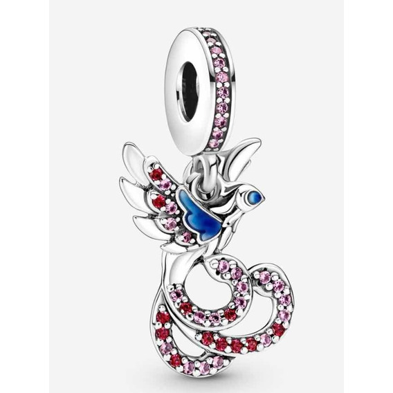 Charm Pandora Colgante Fénix Mítico Chino Nuevo Original