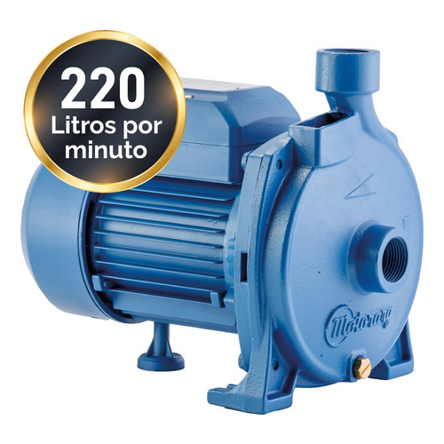 Bomba De Agua Centrifuga Trifasica Bc 235t 3.5 Hp Color Azul Frecuencia 50 Hz