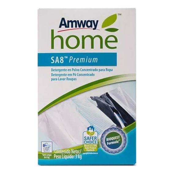 Detergente 3kg Polvo Amway Home