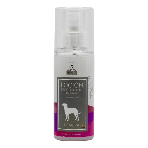 Loción Perfume Para Mascota Premium 150 Ml Golden Dog Hembra