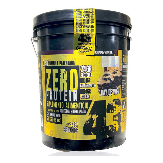 43 Proteina Zero Hidrolizada 6 Kg Pay Mora 43 Supplements