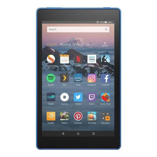 Tablet  Amazon Fire HD 8 2018 KFKAWI 8" 16GB marine blue e 1.5GB de memória RAM