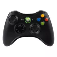 Control Joystick Inalámbrico Microsoft Xbox Mando Wireless Xbox 360 Black