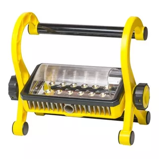 Luz De Trabajo Ion Litio 12 Leds 18v 1500 Lm Bil-lt18 Barovo Color Amarillo