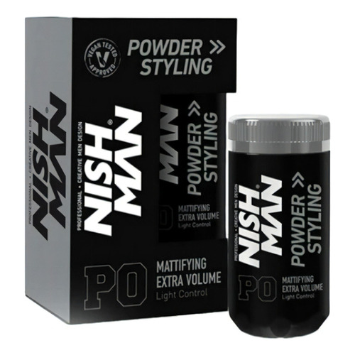 Nishman Polvo Texturizador P0 Extra Volumen Matte 20 Gr en cera en polvo Nishman Powder Styling