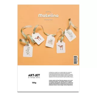 Papel Matelina 130gr Simple Faz X100 A4 Art-jet® 