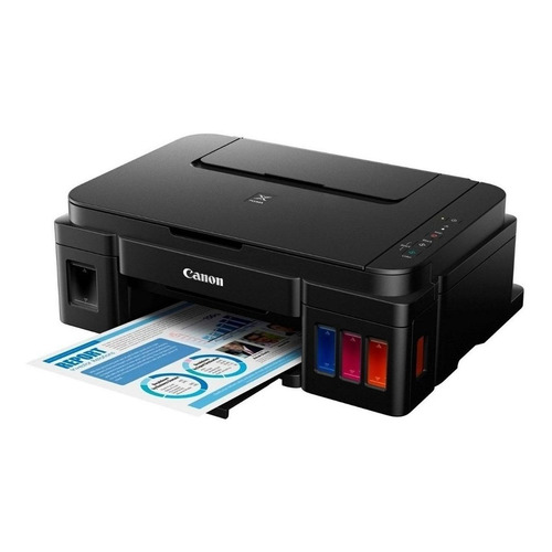 Impresora a color Canon Pixma G3110 negra 220V con WIFI Color Negro