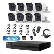 Kit Seguridad Hikvision Dvr 16ch Fullhd 2mp +8 Camaras 1080p
