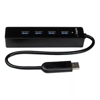 Hub Usb 3.0 Super Speed Portátil 4 Puertos Salidas Startech