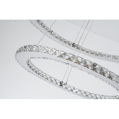 Colgante Led Cristal Alta Calidad G45 Control Remoto Tz