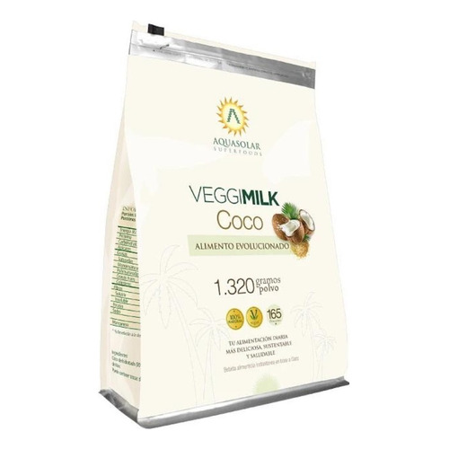 Leche De Coco Veggimilk 1.320 Grs Para 33 Lts.