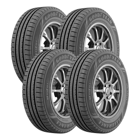 Cubierta Goodyear 185/70/13 Assurance Maxlife  X4 Colocadas