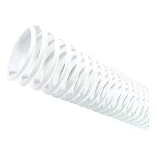 Espiral Para Encadernação Branco 20 Mm Para 120 Folhas 70un