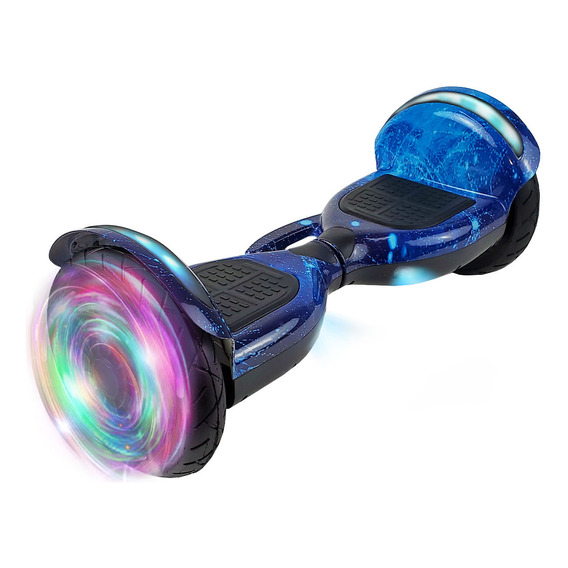 Skate Electrica 10´ Patineta Luces Led Musica Bluetooth Dimm