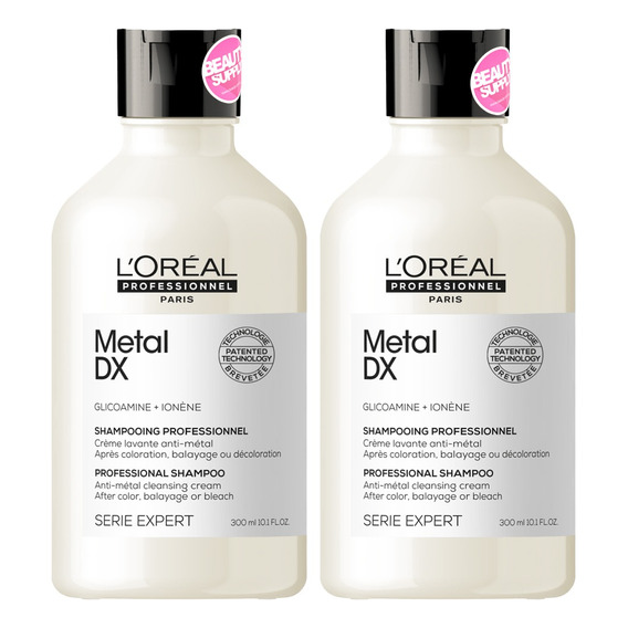 X2 Pack De Shampoo Loreal Metal Detox 600ml