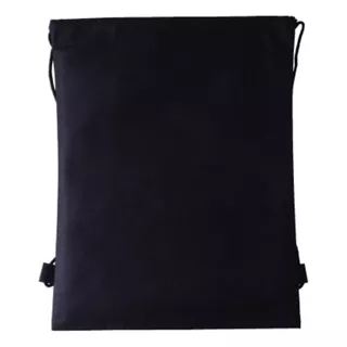 135 Pack Morral Ecológico Non Woven Mochila Negro 33x40