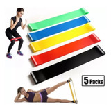 Ligas Elasticas Entrenamiento Resistencia Ejercicio Fitness 