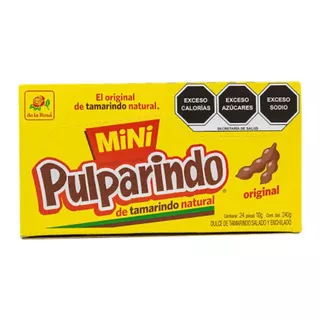 Pulparindo Tamarindo Mini 24pz