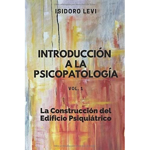 Introduccion A La Psicopatologia Vol. 1 La..., de Levi, Isidoro. Editorial Independently Published en español
