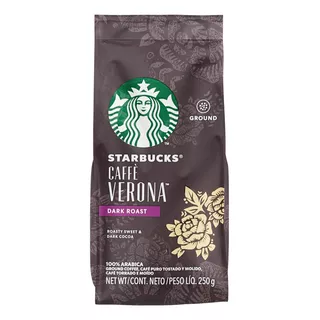 Café Torrado E Moído Starbucks Caffè Verona Pacote 250g