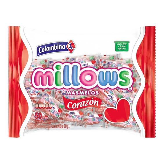 Marshmallow Millows Corazon X50