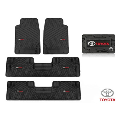 Tapetes 3filas Logo Toyota + Cajuela Sienna 2021 A 2024 2025