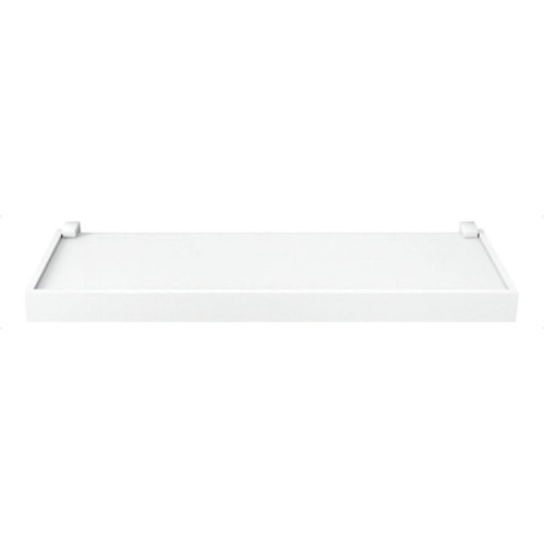 Estante Flotante Madera Prat-k Repisa Organizacion 60cm Color Blanco