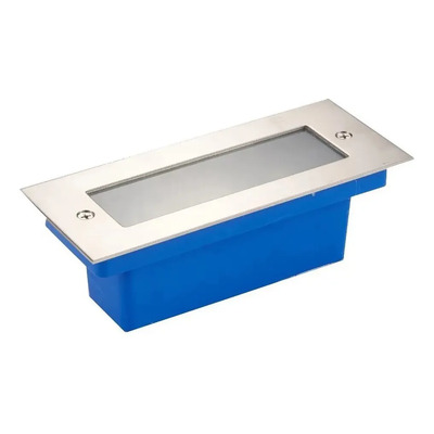 Spot Embutir Aluminio Pared Led Incluido Ideal Escalera Sf Acero