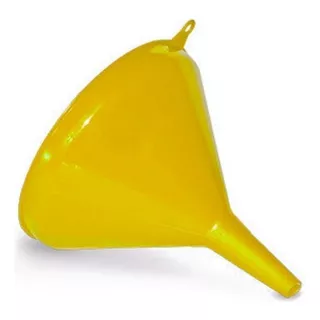 Embudo Plastico Mediano Diam: 15 Cm Art 243 Colombraro Color Amarillo