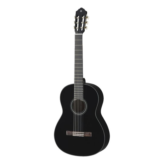 Guitarra clásica Yamaha C40 para diestros negra palo de rosa brillante