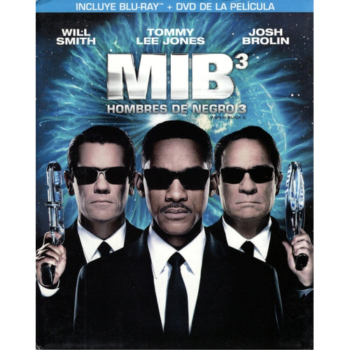 Hombres De Negro 3 Tres Men In Black Pelicula Blu-ray + Dvd