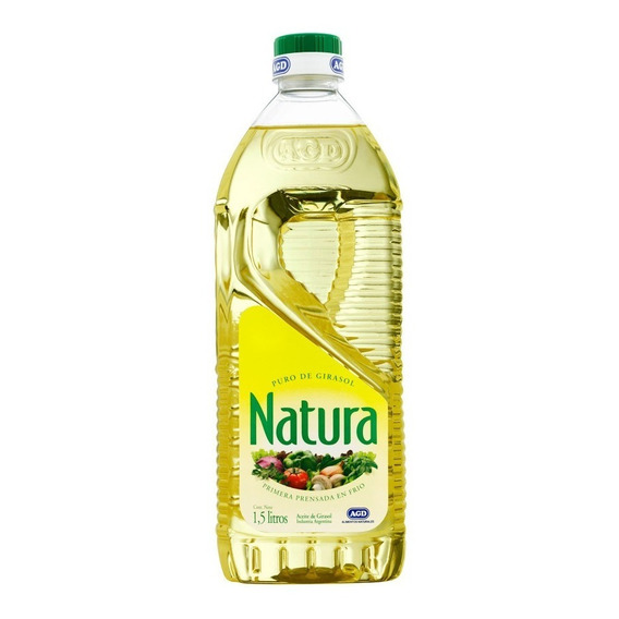 Aceite De Girasol Natura 1,5 Litros X12