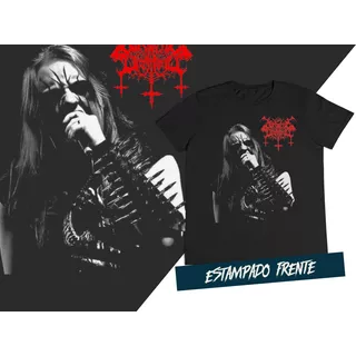 Camiseta Black Metal Satanic Warmaster C2