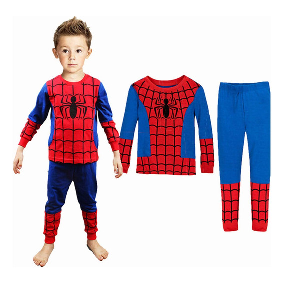 Disfraz Conjunto 2 Piezas Para Niño Diseño Spiderman