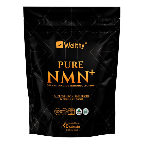 Nmn Nicotinamide Mononucleotide 90 Caps 1000mg Wellthy