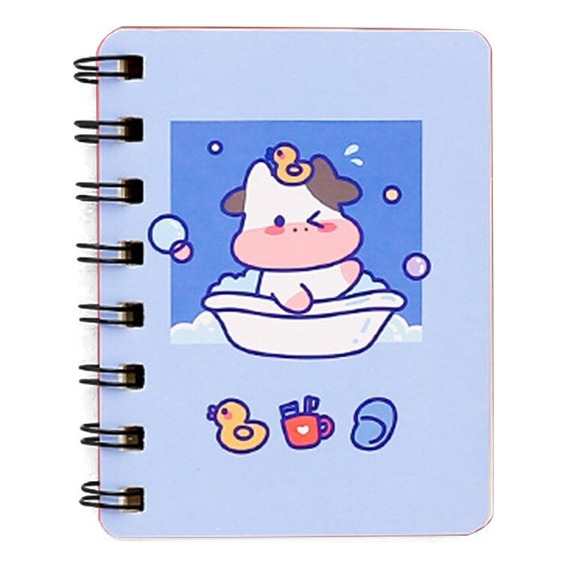 Mini Libretas De Bolsillo Vaca Kawaii