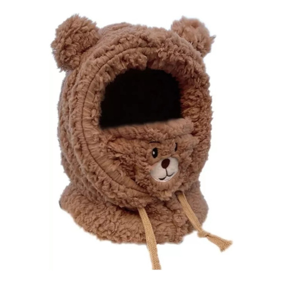 Gorro Con Cuello Invierno Para Bebé/ Niños Y Adultos  Diseño