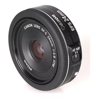 Lente Objetivo Canon Ef-s 24mm 24 Mm F/2.8 Stm Nuevo