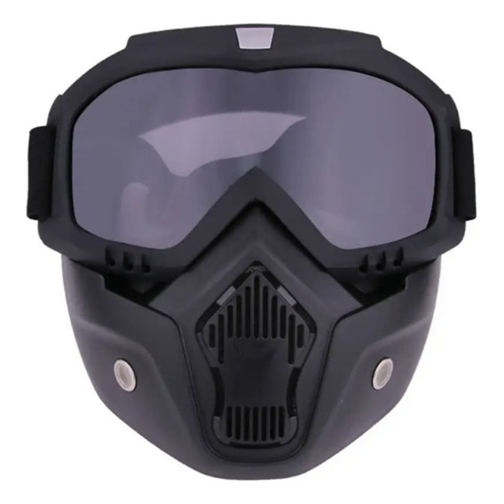 Mascara Casco Abierto Antiparra Protección Moto Enduro