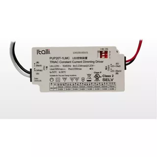 Driver - Controlador Led Cc 20w 350-700ma 3-45vcd Dim. Fase