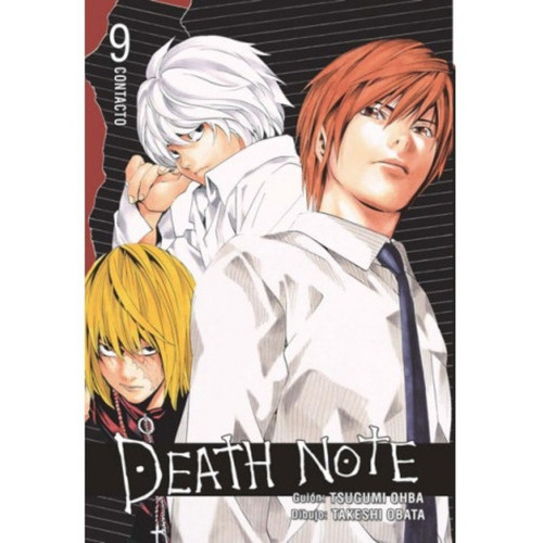 Death Note No. 9, De Tsugumi Ohba. Serie Death Note, Vol. 9. Editorial Norma Comics, Tapa Blanda En Español