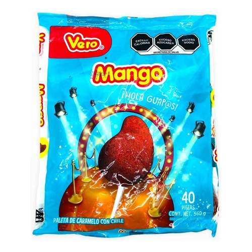 Vero Mango con chile 40 piezas