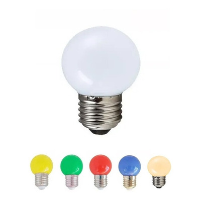 Lampara Gota Led 1w Color Foco Deco Guirnaldas Colores 