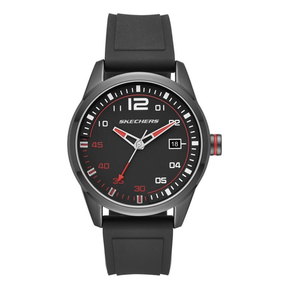 Reloj Para Hombre Skechers Slauson Sr5076 Negro