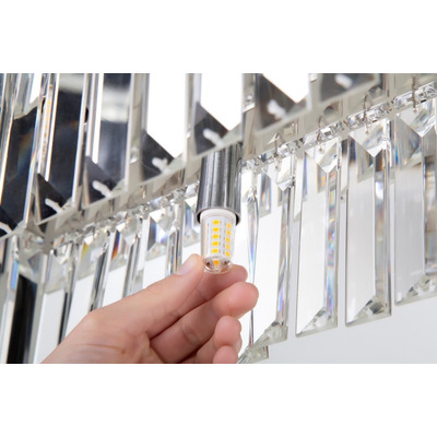 Plafon Cristal Sirius Imperial 32 Luces Control Pal Cuo 